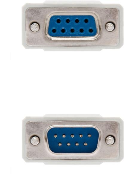 Nanocable 10.14.0203 Cable DB9 Beige 3m