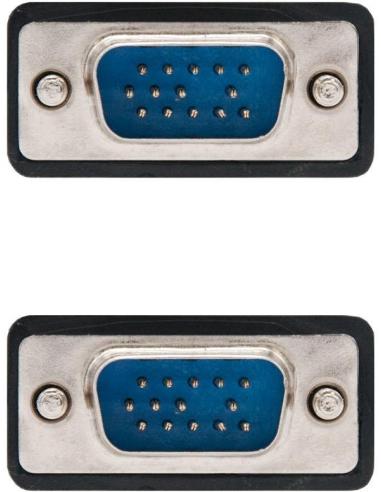 Nanocable 10.15.0106 Cable SVGA con Ferrita HPDB15 Macho/Macho 6M Negro