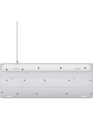 Trust GXT 833W Thado TKL Teclado USB Gaming con Iluminación LED Blanco