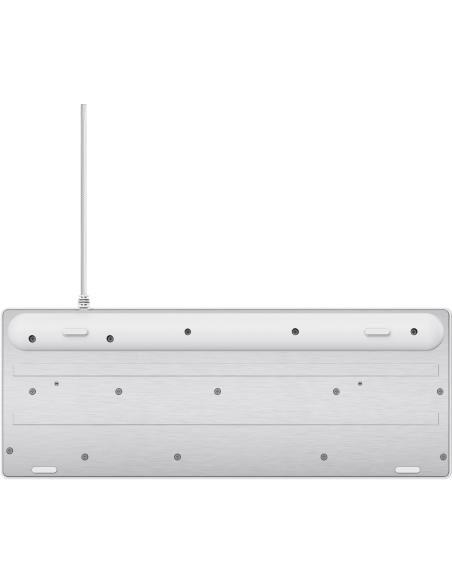 Trust GXT 833W Thado TKL Teclado USB Gaming con Iluminación LED Blanco