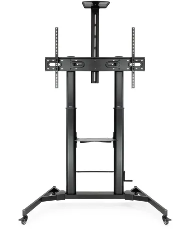 TooQ FS20400M-B Soporte de Suelo con Ruedas para Pantallas de 60"-100" Máx. 100Kg Negro