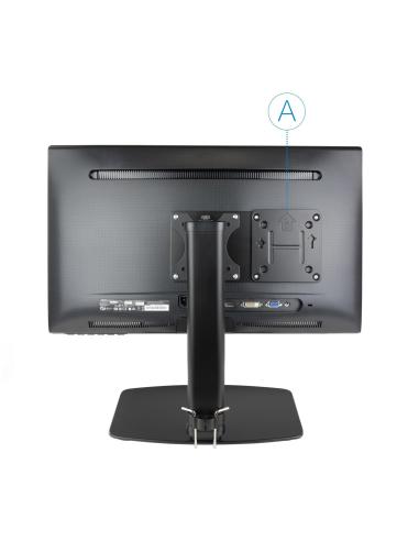 TooQ TCCH0007-B Soporte para CPU Máx. 3Kg Negro