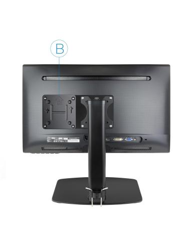 TooQ TCCH0007-B Soporte para CPU Máx. 3Kg Negro