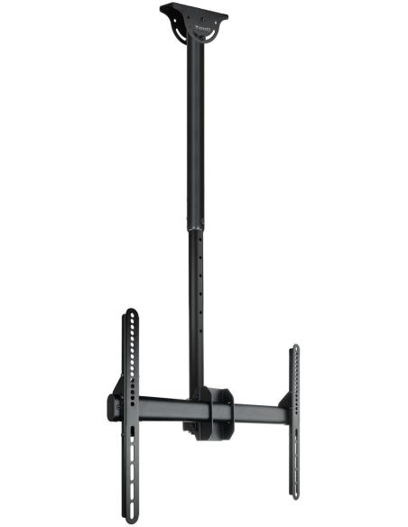 TooQ LPCE1170TSLI-B Soporte de Techo Giratorio para Monitor/TV 37"-70" Máx. 50Kg Negro