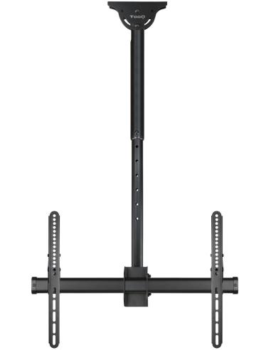TooQ LPCE1170TSLI-B Soporte de Techo Giratorio para Monitor/TV 37"-70" Máx. 50Kg Negro
