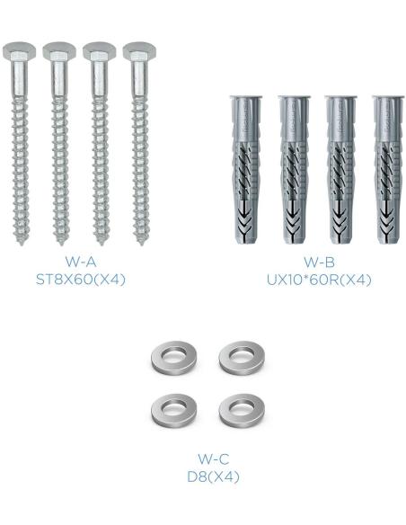 TooQ LPCE1170TSLI-B Soporte de Techo Giratorio para Monitor/TV 37"-70" Máx. 50Kg Negro