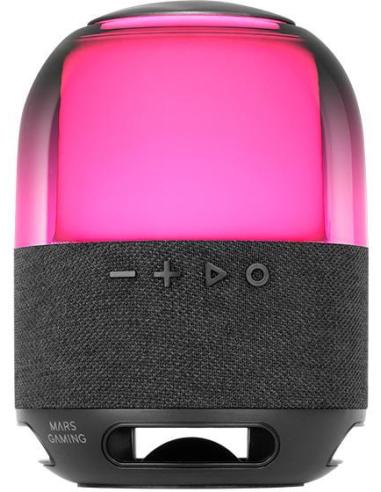Mars Gaming MS-Flow Altavoz Portátil Bluetooth 5.3 RGB Negro