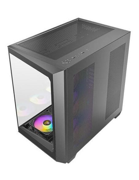 Antec C5 ARGB BLACK Midi Tower Cristal Templado USB 3.2 Negra