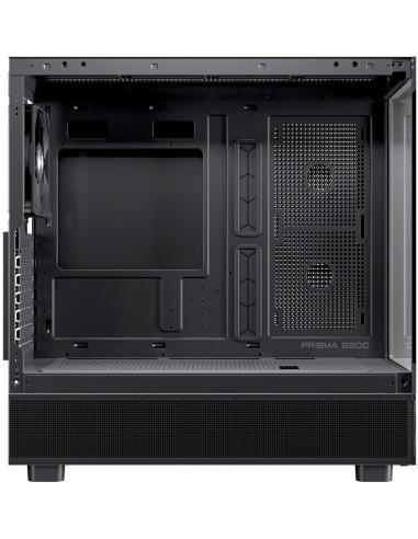 Einarex Prisma S500 Core Black Midi Tower Cristal Templado USB 3.0 Negro
