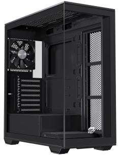 Einarex Prisma S700 Core Black Midi Tower Cristal Templado USB 3.2 Negro