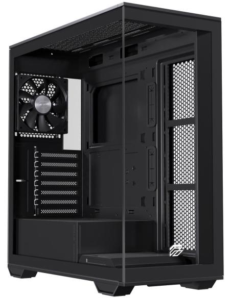 Einarex Prisma S700 Core Black Midi Tower Cristal Templado USB 3.2 Negro