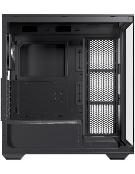 Einarex Prisma S700 Core Black Midi Tower Cristal Templado USB 3.2 Negro