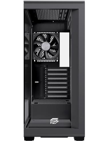 Einarex Prisma S700 Core Black Midi Tower Cristal Templado USB 3.2 Negro