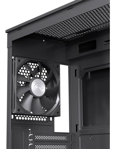 Einarex Prisma S700 Core Black Midi Tower Cristal Templado USB 3.2 Negro