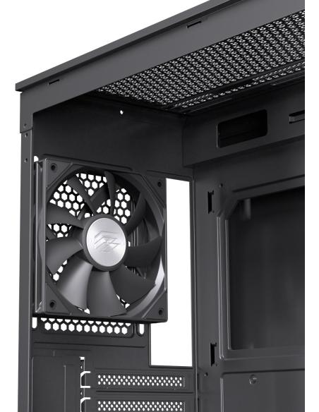 Einarex Prisma S700 Core Black Midi Tower Cristal Templado USB 3.2 Negro