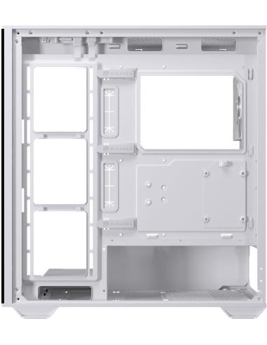 Einarex Prisma S700 Core White Midi Tower Cristal Templado USB 3.2 Blanco