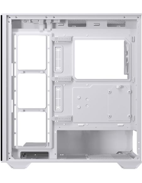 Einarex Prisma S700 Core White Midi Tower Cristal Templado USB 3.2 Blanco