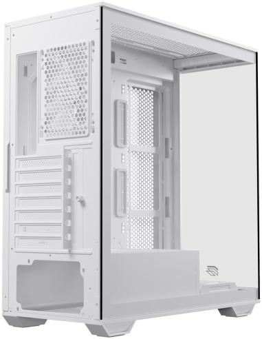 Einarex Prisma S700 Core White Midi Tower Cristal Templado USB 3.2 Blanco