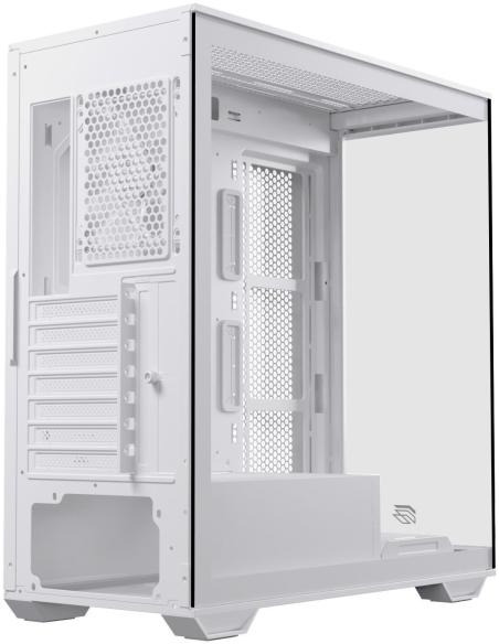 Einarex Prisma S700 Core White Midi Tower Cristal Templado USB 3.2 Blanco