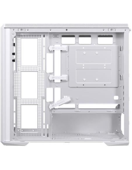 Einarex Cenit ZM800 Core White Midi Tower Cristal Templado USB 3.2 Blanco