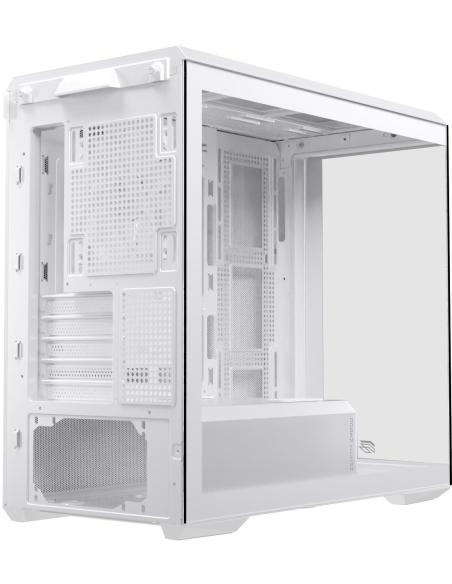 Einarex Cenit ZM800 Core White Midi Tower Cristal Templado USB 3.2 Blanco