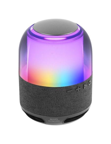 Mars Gaming MS-Flow Altavoz Portátil Bluetooth 5.3 RGB Negro