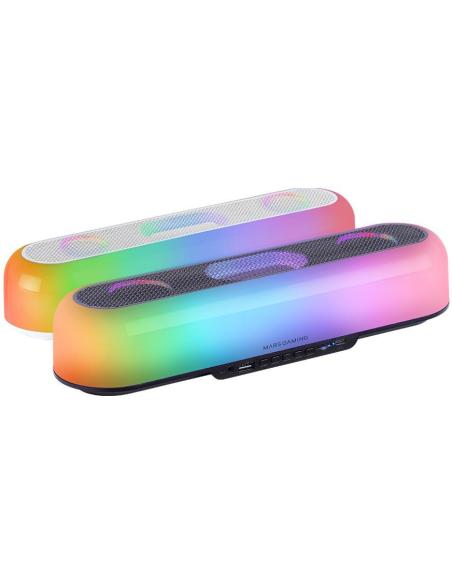 Mars Gaming MSB-ORB Altifalante Portátil + Barra de Som Bluetooth RGB 5.3 360º 20W Preto