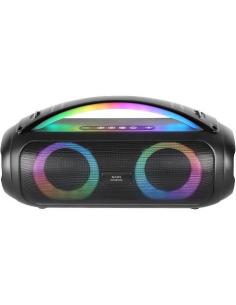 Mars Gaming MS-Pulse Altavoz Portátil Bluetooth 5.3 RGB 50W Negro-MAUAPO0594