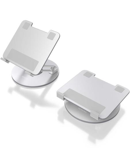 Aisens LPS4SL-341 Soporte/Elevador para Portátil/Tablet Giratorio de 13" Plata