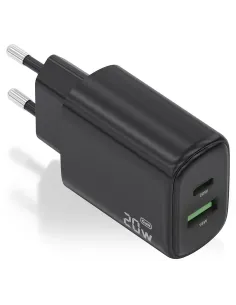 Aisens A110-0910 Cargador USB-A/USB-C Negro-ADAP61318