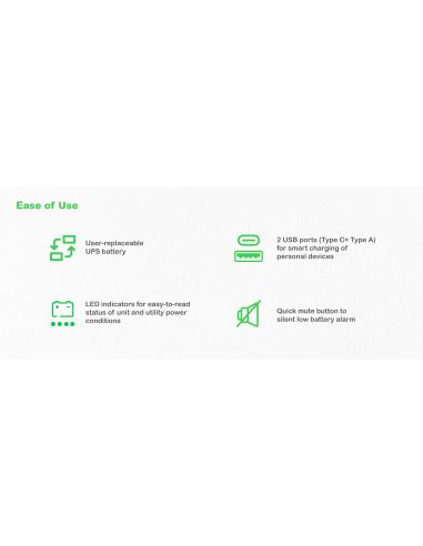 APC Back-UPS  BE1050G2-GR 1050VA