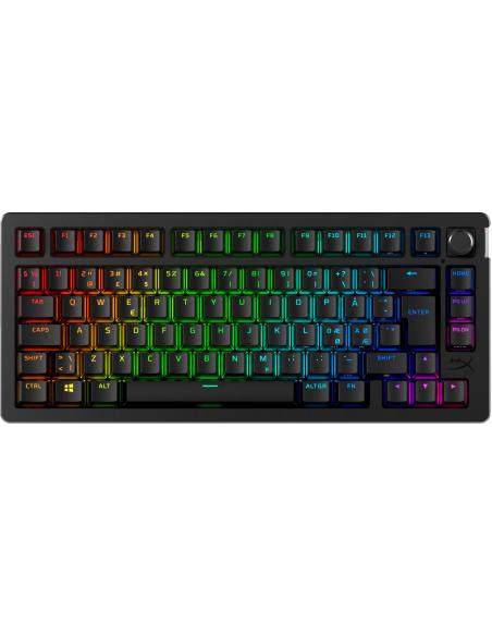 HyperX Alloy Rise 75 Teclado Mecánico Gaming RGB Negro