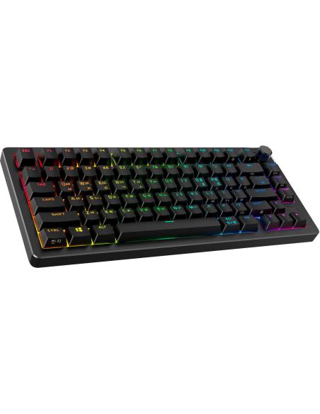 HyperX Alloy Rise 75 Teclado Mecánico Gaming RGB Negro