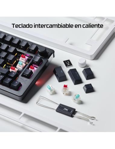 HyperX Alloy Rise 75 Teclado Mecánico Gaming RGB Negro