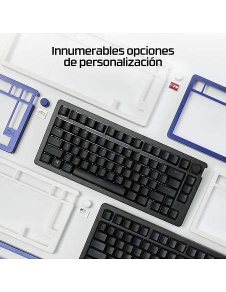 HyperX Alloy Rise 75 Teclado Mecánico Gaming RGB Negro