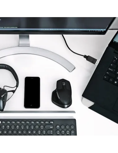 Nanocable 10.15.2702 Cable Displayport v1.2 Macho a Macho 2M Negro