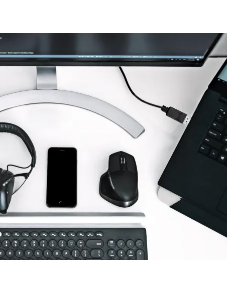 Nanocable 10.15.2702 Cable Displayport v1.2 Macho a Macho 2M Negro