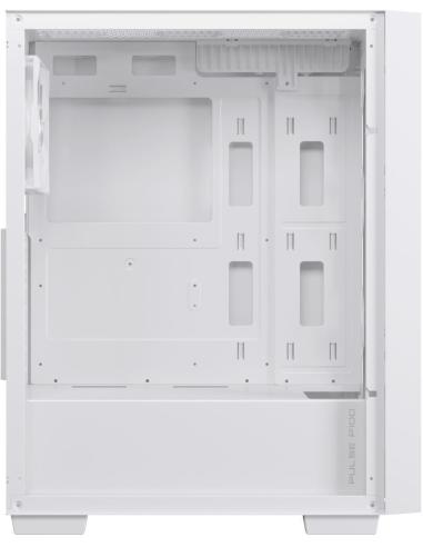 Einarex Pulse P100 Core White Midi Tower Cristal Templado USB 3.2 Blanca