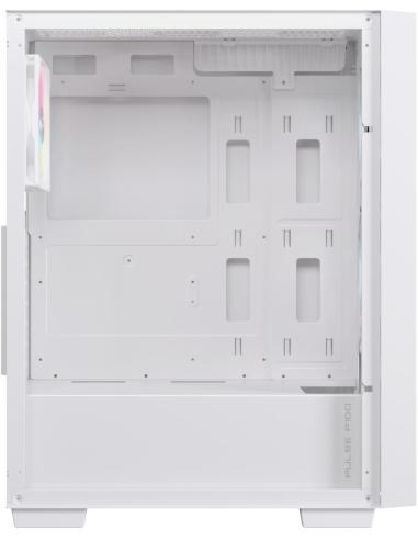 Einarex Pulse P100 Core RGB White Midi Tower Cristal Templado USB 3.2 Blanco