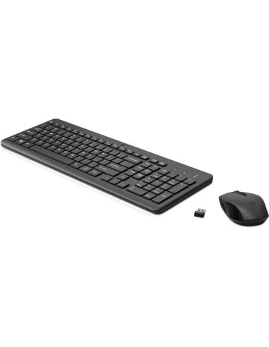 HP 330 Kit Teclado y Ratón Inalámbricos USB Negros