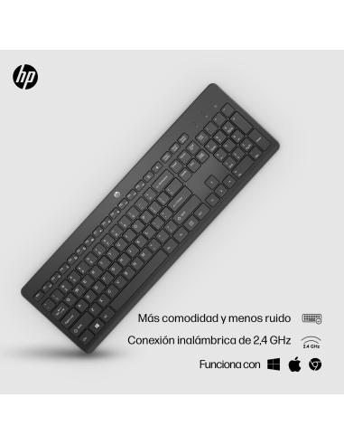 Teclado Inalámbrico Negro HP 230