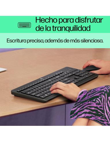 Teclado Inalámbrico Negro HP 230