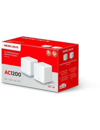Mercusys HALO H32G Sistema WiFi Mesh WiFi 5 Doble Banda 2 Unidades