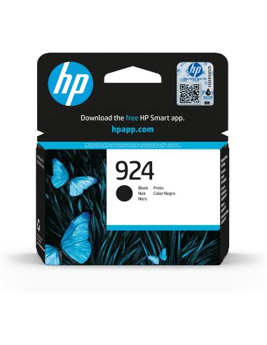 HP 924 4K0U6NE Cartucho de Tinta Original Negra