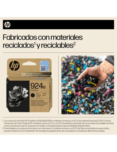 HP EvoMore 924E 4K0V0NE Cartucho de Tinta Negra