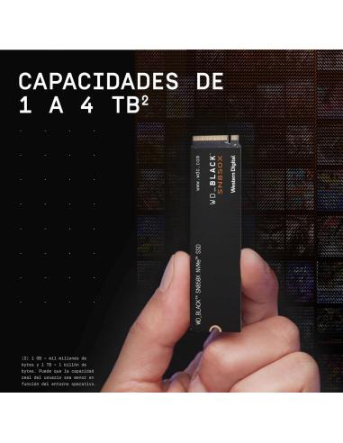 Western Digital Black SN850X SSD 4TB M.2 2280 PCIe Gen4 NVMe