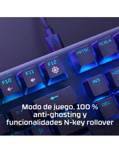 HyperX Alloy Origins Core PBT Teclado Mecánico Gaming RGB Switch Red Linear