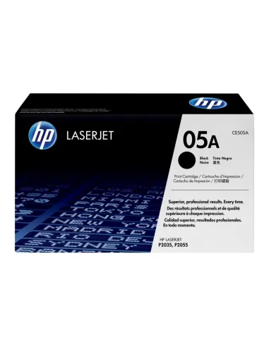 HP Tóner CE505A Negro