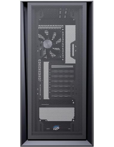 Einarex Pulse P600 Core Black Midi Tower Cristal Templado USB 3.2 Negro