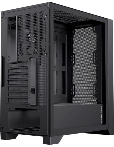 Einarex Pulse P600 Core Black Midi Tower Cristal Templado USB 3.2 Negro